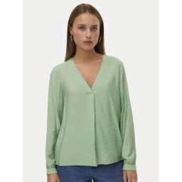 Vero Moda Блуза Urli 10338835 Зелен Regular Fit
