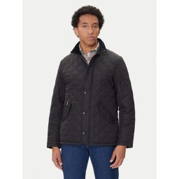 Barbour Преходно яке Chelsea MQU0006BK11 Черен Regular Fit