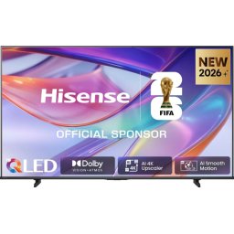 Телевизор Hisense 85" E7S, 4K Ultra HD 3840x2160, Quantum Dot, 60Hz, Light Sensor,IPS, HDR 10+, HLG, Dolby Vision IQ, Dolby Atmos, Smart TV, WiFi 5GHz, WiFi Direct, BT, Anyview Cast, 3xHDMI, 2xUSB, LAN, CI+, DVB-T2/C/S2, Black