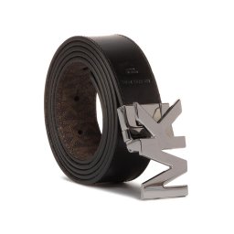 MICHAEL Michael Kors Дамски колан 34mm Ctfr Mk Buckle Belt 39H9LBLY1U Кафяв