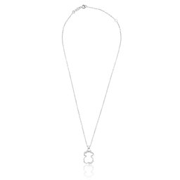 Колие TOUS Silueta 1000135300 Сребрист