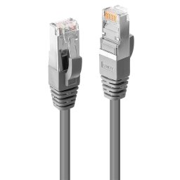 Пач кабел LINDY 45591, S/FTP, Cat.6, 40m, сив