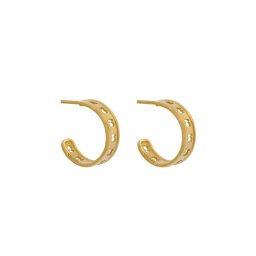 TOUS Обици Bear Row 1003734600 Златист