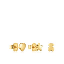 TOUS Комплект чифта обеци Bold Motif 1004102700 Златист