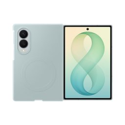 Оригинален кейс Samsung Silicone Magnet Cover за Galaxy Z Fold 8 - Шам-фъстък, EF-EF971CGE