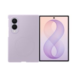 Оригинален кейс Samsung Silicone Magnet Cover за Galaxy Z Fold 8 - Лавандула, EF-EF971CVE