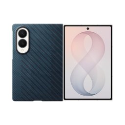 Оригинален кейс Samsung Carbon Magnet Case за Galaxy Z Fold 8 - Син, EF-KF971SNE