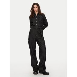 Lee Гащеризон Chore 112356511 Черен Relaxed Fit