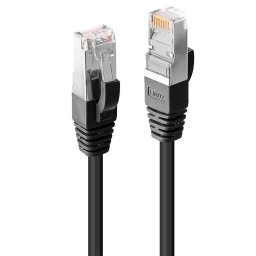 Пач кабел LINDY 45609, S/FTP, Cat.6, 20m, черен