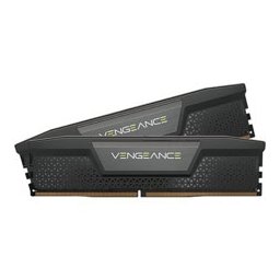 Памет 32GB (2x16GB) DDR5 6000MT/s, Corsair Vengeance Black, CMK32GX5M2B6000C40, 1.35V