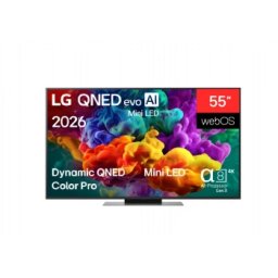 LG 55QNED86B3B 55” 4K QNED MiniLED Smart TV 3840x2160 120Hz Native (VRR
