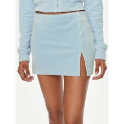 Juicy Couture Мини пола Maxy JCWGS24307 Светлосиньо Slim Fit