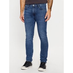 Lee Дънки 112342252 Тъмносин Slim Fit