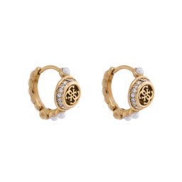 Guess Обици JUBE05 518JW Златист