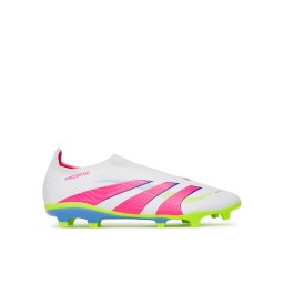 adidas Обувки за футбол Predator League Laceless Firm/Multi-Ground ID3861 Бял