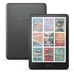 Amazon Kindle Colorsoft Signature 32GB – Цветен eBook четец, 7" E-Ink, IPX8, Безжично зареждане - Черен