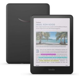 Amazon Kindle Colorsoft Signature – eBook четец, 7" цветен E-Ink, 16GB, IPX8, USB-C - Черен