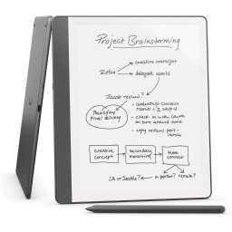 Amazon Kindle Scribe – eBook четец, 10.2" E-Ink, 64GB, Premium Pen, 12 седмици - Тъмно сив