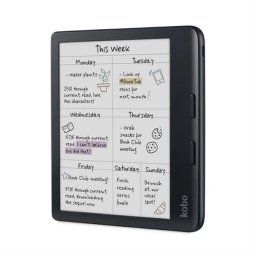 Kobo Libra Colour – Четец за е-книги, 7" цветен E-Ink, 32GB, IPX8, ComfortLight PRO - Черен