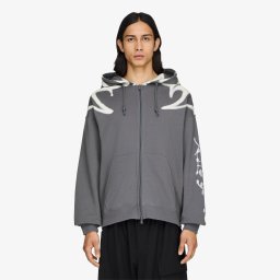 Суитшърт Y-3 Chito Graphic French Terry Zip Hoodie UNISEX Grey Five M