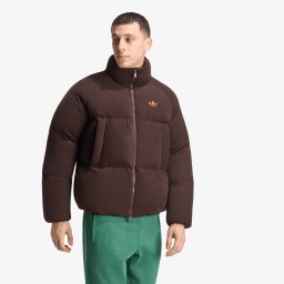 Яке adidas Corduroy Puffer Jacket Aurora Coffee M