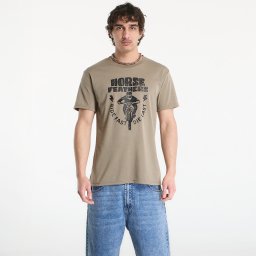 Тениска Horsefeathers Full Send Tech T-Shirt Taupe M