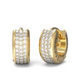 Guess Обици JUBE04 583JW Златист