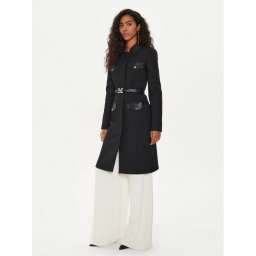 Marciano Guess Преходно палто Diletta 4YGL05 8827Z Черен Regular Fit