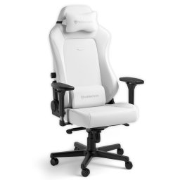 Геймърски стол noblechairs HERO (NBL-HRO-PU-WED), до 150кг. макс тегло, еко кожа, алуминиева база, бял