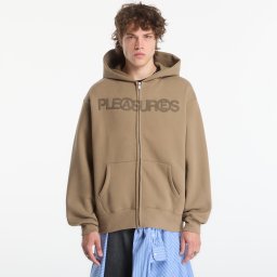 Суитшърт PLEASURES Zine Zip Hoodie Mud M