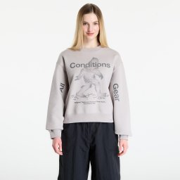Суитшърт Nike ACG "Tuff Fleece" Women's Therma-FIT Crew-Neck Sweatshirt College Grey/ Anthracite/ Summit White L
