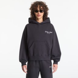 Суитшърт Sporty & Rich Signature NY Hoodie UNISEX Faded Black S