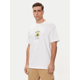 DC Shoes Тишърт Lucky Hand Hss ADYZT05366 Бял Regular Fit