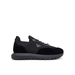 Emporio Armani Сникърси EM003739 AF19724 MC005 Черен