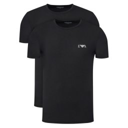 Emporio Armani Underwear Комплект тениски EM001849 AF14131 MC005 Черен Fitted Fit