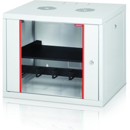 Комуникационен шкаф Formrack 19" Wall Mounted rack 7U 555/450mm, removable locking sides, height: 371mm, loading capacity: 100kg