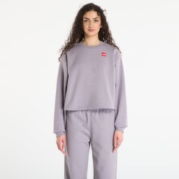 Суитшърт The North Face Redbox Crew Transcendent Grey XS