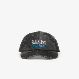 Шапка PLEASURES x OnlyFans Lockup Hat Black Universal