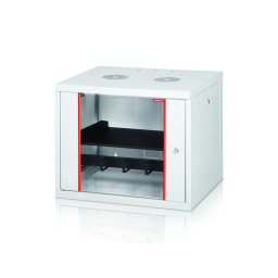Formrack 19" Wall Mounted rack 7U 555/450mm, removable locking sides, heigh
