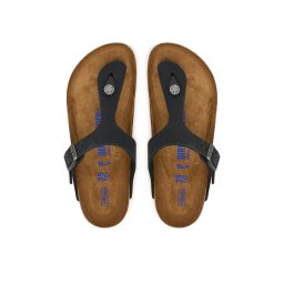 Birkenstock Джапанки Gizeh SFB LENB 1019015 Черен