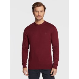 Tommy Hilfiger Пуловер MW0MW28046 Бордо Regular Fit