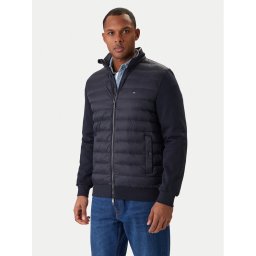 Tommy Hilfiger Преходно яке Mix Media Ess MW0MW41329 Тъмносин Regular Fit