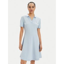 Tommy Hilfiger Лятна рокля WW0WW41567 Светлосиньо Regular Fit