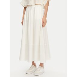 Max Mara Leisure Пола тип трапец Roal 2516771028 Бял Regular Fit