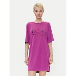 Emporio Armani Ежедневна рокля EW000618 AF12187 UA227 Розов Loose Fit