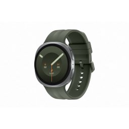Samsung Galaxy Watch9 44mm LTE - 1.47" AMOLED, ЕКГ/SpO2/Сън, 32GB - Сребърен/Зелен