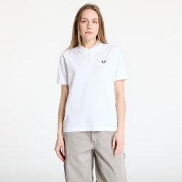 Тениска FRED PERRY Shirt White 38