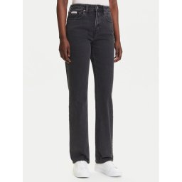 Calvin Klein Jeans Дънки LV047B909G Черен Straight Fit