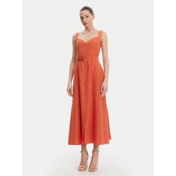 Liu Jo Лятна рокля WA5312 T4818 Оранжев Regular Fit