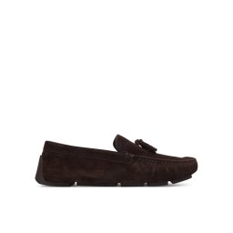 Calvin Klein Мокасини Driver Tassels Su HM0HM02028 Кафяв